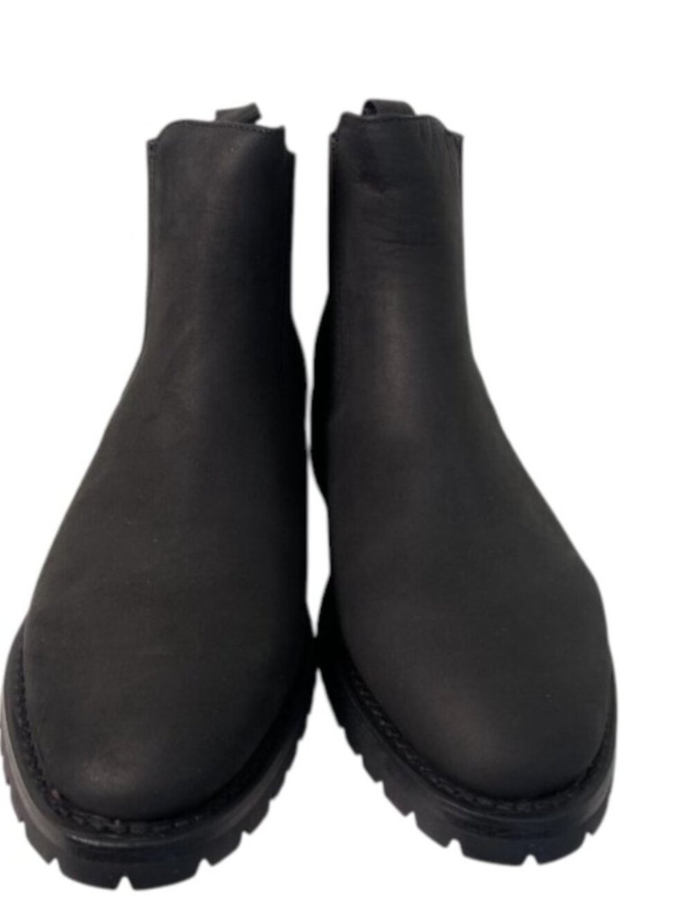 Men's Black Chelsea Lug Boots